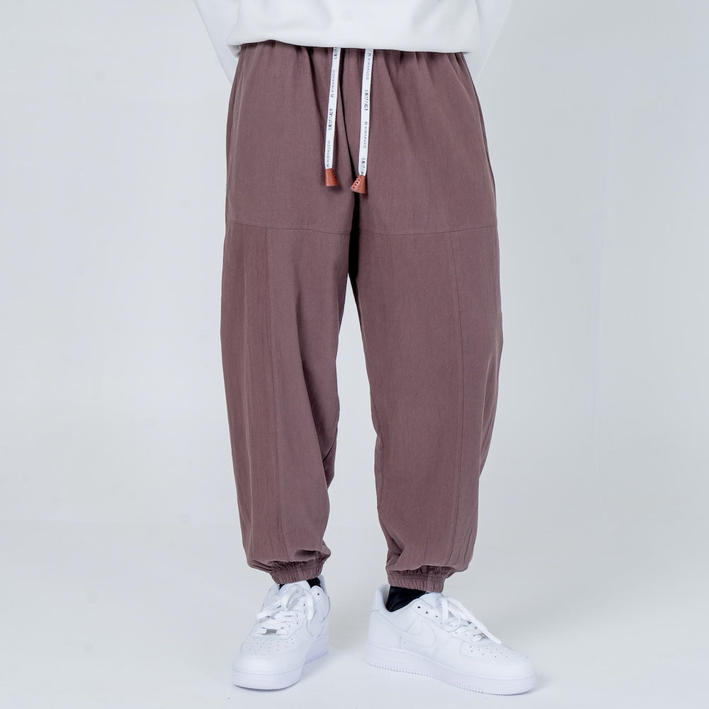 Shao - Pantalones harem cómodos de algodón